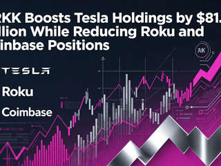 ARKK Boosts Tesla Holdings by $81.8 Million While Reducing Roku and Coinbase Positions
