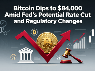 Bitcoin Dips to $84,000 Amid Fed's Potential Rate Cut and Regulatory Changes