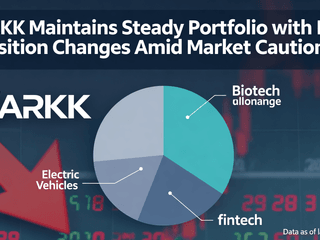 ARKK Maintains Steady Portfolio with No Position Changes Amid Market Caution