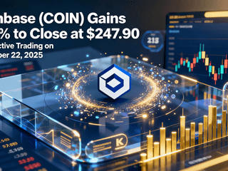 Coinbase (COIN) Gains 1.13% to Close at $247.90 Amid Active Trading on December 22, 2025