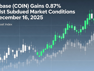 Coinbase (COIN) Gains 0.87% Amidst Subdued Market Conditions on December 16, 2025