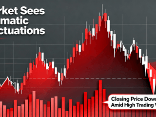 Market Sees Dramatic Fluctuations with Closing Price Down 3.5% Amid High Trading Volume