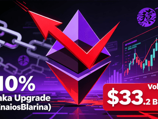 Ethereum Plummets Over 10% Amid Fusaka Upgrade, Trading Volume Soars to $33.2 Billion