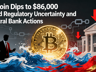 Bitcoin Dips to $86,000 Amid Regulatory Uncertainty and Central Bank Actions