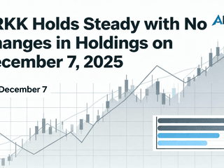 ARKK Holds Steady with No Changes in Holdings on December 7, 2025
