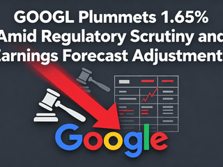 GOOGL Plummets 1.65% Amid Regulatory Scrutiny and Earnings Forecast Adjustments