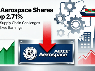 GE Aerospace Shares Drop 2.71% Amid Supply Chain Challenges and Mixed Earnings
