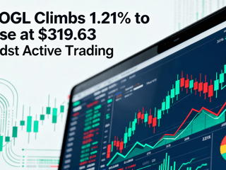 GOOGL Climbs 1.21% to Close at $319.63 Amidst Active Trading