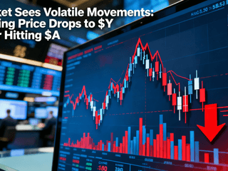Market Sees Volatile Movements: Closing Price Drops to $Y After Hitting $A