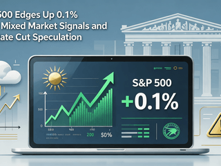 S&P 500 Edges Up 0.1% Amid Mixed Market Signals and Fed Rate Cut Speculation