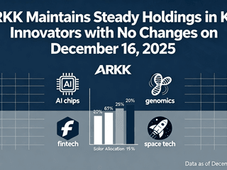 ARKK Maintains Steady Holdings in Key Innovators with No Changes on December 16, 2025