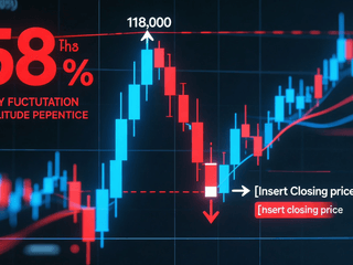 Market Dips After Hitting 118,000, Closing Price at [Insert closing price] with [Insert amplitude percentage]% Daily Fluctuation