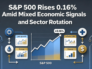 S&P 500 Rises 0.16% Amid Mixed Economic Signals and Sector Rotation