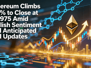 Ethereum Climbs 1.9% to Close at $2,975 Amid Bullish Sentiment and Anticipated Fed Updates
