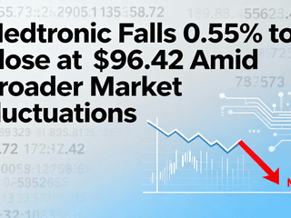 Medtronic Falls 0.55% to Close at $96.42 Amid Broader Market Fluctuations