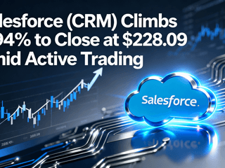 Salesforce (CRM) Climbs 2.94% to Close at $228.09 Amid Active Trading