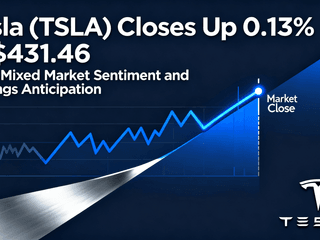 Tesla (TSLA) Closes Up 0.13% at $431.46 Amid Mixed Market Sentiment and Earnings Anticipation