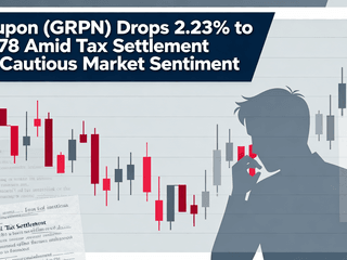 Groupon (GRPN) Drops 2.23% to $15.78 Amid Tax Settlement and Cautious Market Sentiment