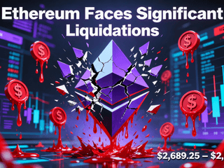 Ethereum Faces Significant Liquidations as Price Fluctuates Between $2,689.25 and $2,829.51