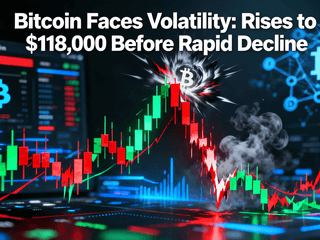 Bitcoin Faces Volatility: Rises to 118,000 Before Rapid Decline