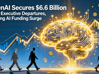 OpenAI Secures $6.6 Billion Amid Executive Departures, Leading AI Funding Surge