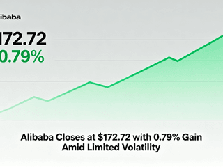 Alibaba Closes at $172.72 with 0.79% Gain Amid Limited Volatility