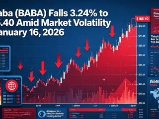 Alibaba (BABA) Falls 3.24% to $165.40 Amid Market Volatility on January 16, 2026