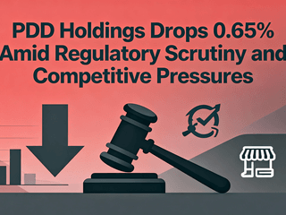 PDD Holdings Drops 0.65% Amid Regulatory Scrutiny and Competitive Pressures