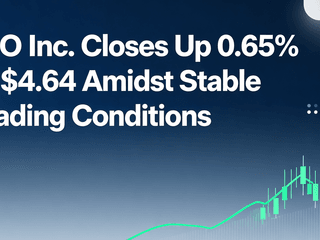 NIO Inc. Closes Up 0.65% at $4.64 Amidst Stable Trading Conditions