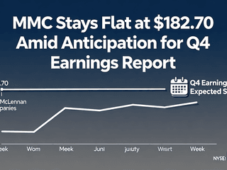 MMC Stays Flat at $182.70 Amid Anticipation for Q4 Earnings Report