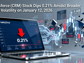Salesforce (CRM) Stock Dips 0.21% Amidst Broader Tech Volatility on January 12, 2026