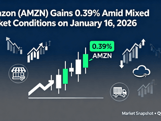 Amazon (AMZN) Gains 0.39% Amid Mixed Market Conditions on January 16, 2026