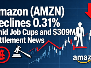 Amazon (AMZN) Declines 0.31% Amid Job Cuts and $309M Settlement News