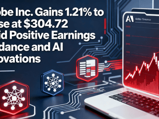 Adobe Inc. Gains 1.21% to Close at $304.72 Amid Positive Earnings Guidance and AI Innovations