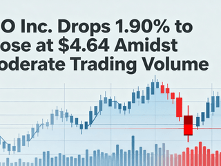 NIO Inc. Drops 1.90% to Close at $4.64 Amidst Moderate Trading Volume