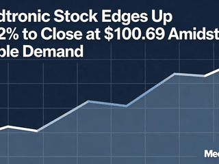 Medtronic Stock Edges Up 0.02% to Close at $100.69 Amidst Stable Demand