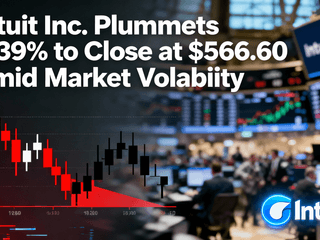 Intuit Inc. Plummets 6.39% to Close at $566.60 Amid Market Volatility