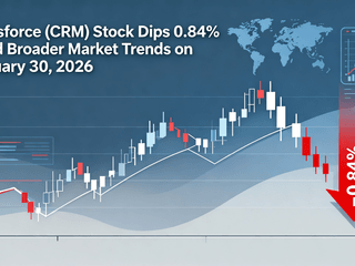 Salesforce (CRM) Stock Dips 0.84% Amid Broader Market Trends on January 30, 2026