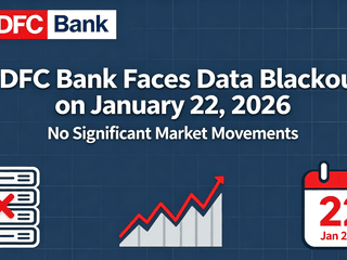 HDFC Bank Faces Data Blackout on January 22, 2026, No Significant Market Movements