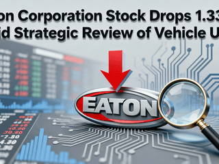 Eaton Corporation Stock Drops 1.33% Amid Strategic Review of Vehicle Unit