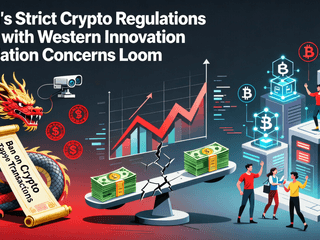 China's Strict Crypto Regulations Clash with Western Innovation as Inflation Concerns Loom