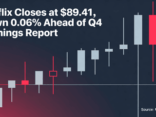 Netflix Closes at $89.41, Down 0.06% Ahead of Q4 Earnings Report