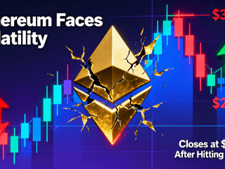 Ethereum Faces Volatility: Closes at $2,942 After Hitting $3,000 High