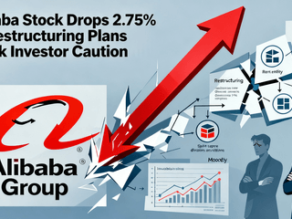 Alibaba Stock Drops 2.75% as Restructuring Plans Spark Investor Caution