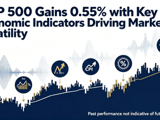 S&P 500 Gains 0.55% with Key Economic Indicators Driving Market Volatility