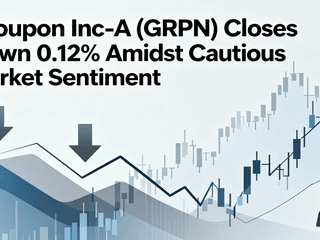 Groupon Inc-A (GRPN) Closes Down 0.12% Amidst Cautious Market Sentiment