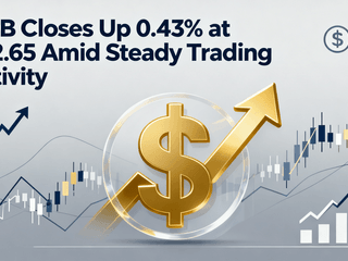HDB Closes Up 0.43% at $32.65 Amid Steady Trading Activity