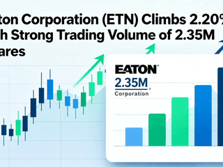 Eaton Corporation (ETN) Climbs 2.20% with Strong Trading Volume of 2.35M Shares