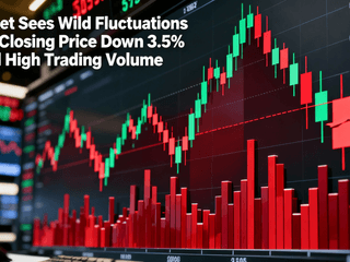 Market Sees Wild Fluctuations with Closing Price Down 3.5% Amid High Trading Volume