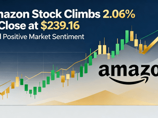 Amazon Stock Climbs 2.06% to Close at $239.16 Amid Positive Market Sentiment